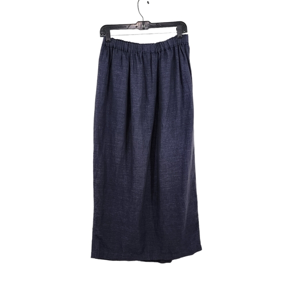 SuZen Women's Vintage Linen Blend Tunic Top & Skirt Set Lagenlook- L - Picture 12 of 12